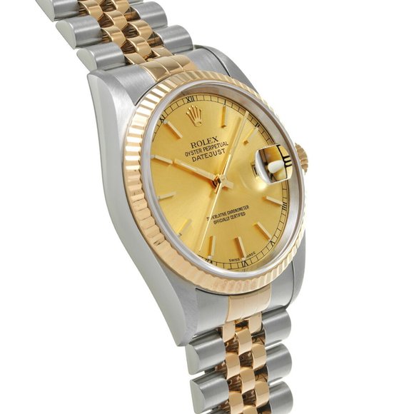 ROLEX Rolex Datejust 16233 Men's YG/SS Watch Automatic - Picture 4 of 6